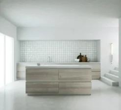 Applique murale, Mondrian, inox, dimmable, 2700K, 500lm, LED, Ø4cm, H100cm, IP68, - SAMMODE