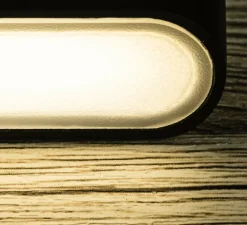 Applique murale, MOOD, noir, L13cm, H37cm - Faro