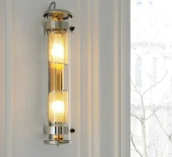 Applique murale, Musset GR, argent, IP68, L51,9cm, H12,3cm - sammode