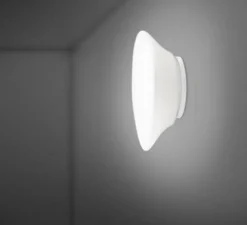 Applique murale, Mycena, blanc, IP40,LED, 3000kK, 17wlm, Ø38cm, H15cm - Fabbian