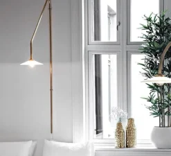 Applique murale, N°4, laiton, L103cm, H180cm - Valerie_Objects