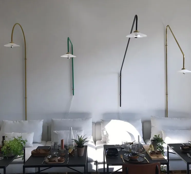 Applique murale, N°2, laiton, L88cm, H180cm - Valerie_Objects