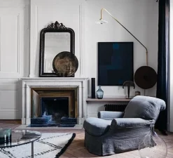 Applique murale, N°1, laiton, L183cm, H140cm - Valerie_Objects