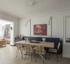 Applique murale, N°4, noir, L103cm, H180cm - Valerie_Objects