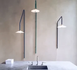 Applique murale, N°2, vert, L88cm, H180cm - Valerie_Objects