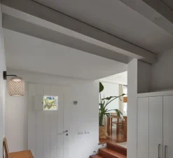 Applique murale, Nans A/02 Outdoor, Brun graphite - Teinte beige, IP66, LED, 2700K, 1450 lm, Ø29cm, H34,4cm - Bover