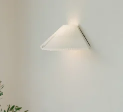 Applique murale, Nebra, blanc, L22cm, H20cm - New Works