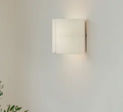 Applique murale, Nebra, blanc, L22cm, H20cm - New Works