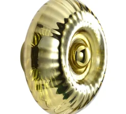 Applique murale, New GRACE, or avec collerette dorée, 2700K, 700lm, Ø28cm, H14cm - Elements Lighting