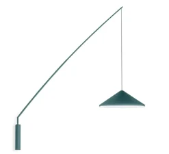 Applique murale, North, bleu ciel, LED, dim, 2700K, 1041 lm, Ø60cm, H195cm-Vibia