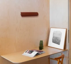 Applique murale, Novo 500, terracotta, LED, 2700K, 610 lm, L50cm, H10,8cm - Faro