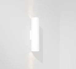 Applique murale, Nude Up/Down 70 2x, blanc, Ø7cm, H28,7cm - Modular