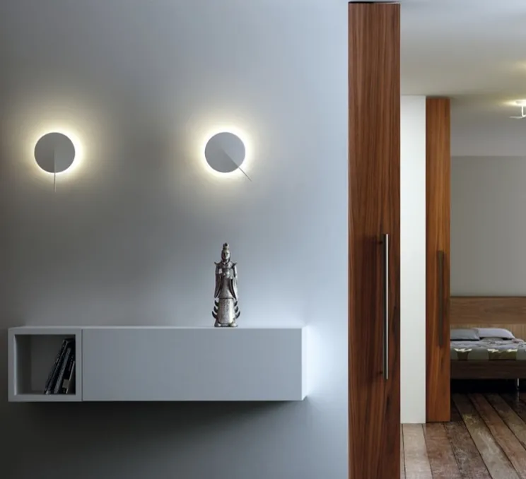 Applique murale, Obs, blanc, LED, dim, 2700K, 1247 lm, L20cm, H29,5cm - Estiluz