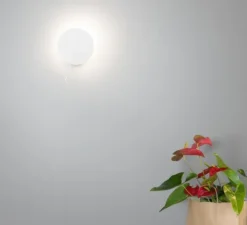 Applique murale, Obs, blanc, LED, dim, 2700K, 1247 lm, L20cm, H29,5cm - Estiluz