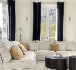 Applique murale, Odyssey Medium, opalin et laiton, L10,5cm, H30,5cm - Schwung