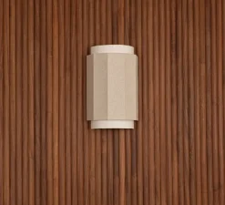 Applique murale, Okla, lin, L24cm, H38cm - Simone & Marcel