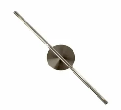 Applique murale, Omni Wall, acier brossé, LED, dim, 2700K, 1000 lm, L74cm, H16,6cm - Umage