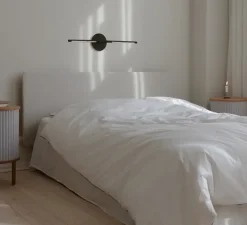 Applique murale, Omni Wall, noir, LED, dim, 2700K, 1000 lm, L74cm, H16,6cm - Umage