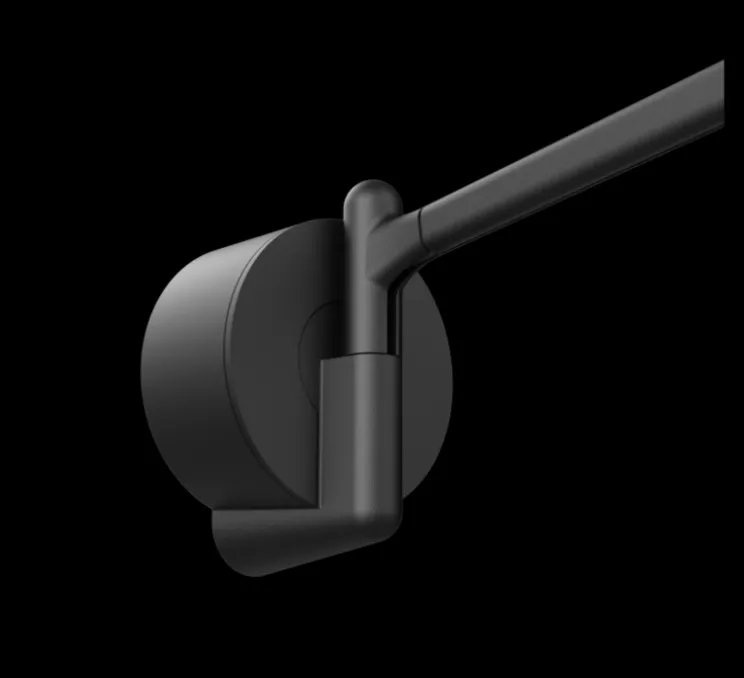 Applique murale, One + Wall, noir, LED, dim, 2700K, 245 lm, L36cm, H7cm - Tonone