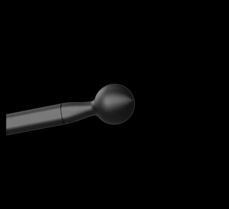 Applique murale, One + Wall, noir, LED, dim, 2700K, 245 lm, L36cm, H7cm - Tonone