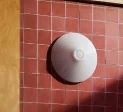 Applique murale, Ono Flush Mount 350, blanc, IP44, Ø35cm, P13.5cm - HAY