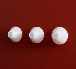 Applique murale, Ono Flush Mount 200, blanc, IP44, Ø20cm, P13.5cm - HAY