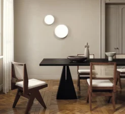 Applique murale, Orbis cannelé, blanc, LED, 2700K, Ø44cm - Axolight