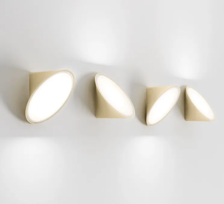 Applique murale, Orchid, sable, LED, dim, 3000K, 836 lm, L20cm, H16cm - Axolight