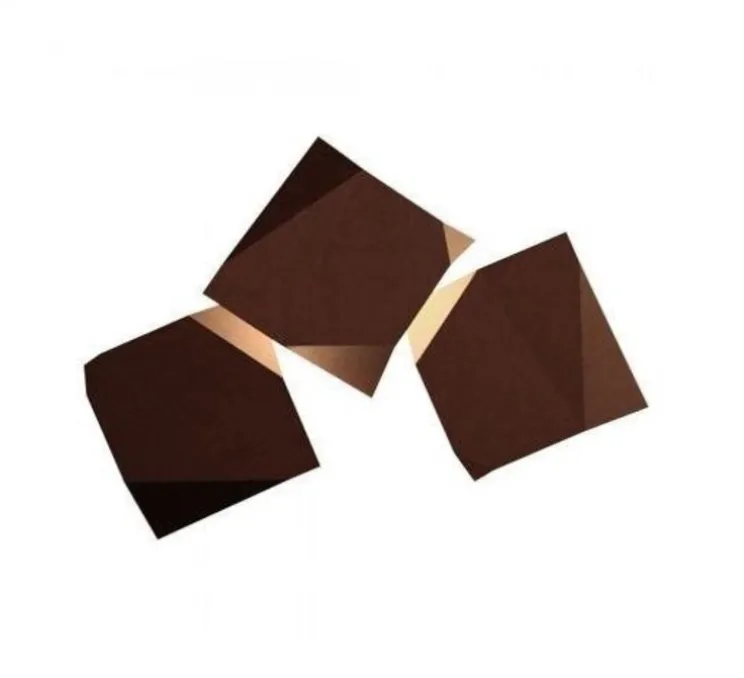 Applique murale, ORIGAMI, 4506, marron, IP65, LED, dim, 2700K, 2269 lm, 70cm, H91cm - Vibia