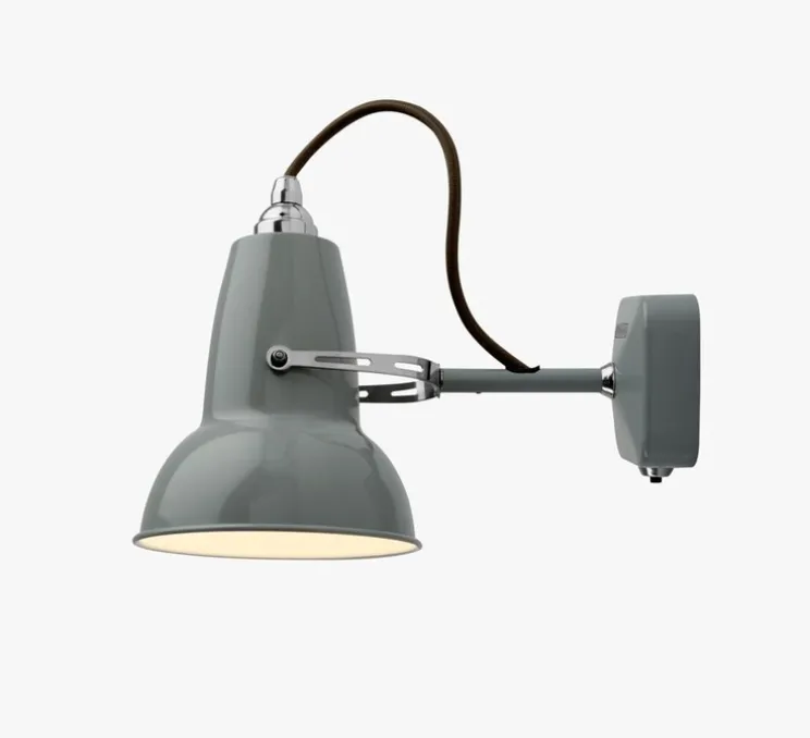Applique murale, Original 1227 Mini Wall Light, gris, L28cm, H14cm - Anglepoise
