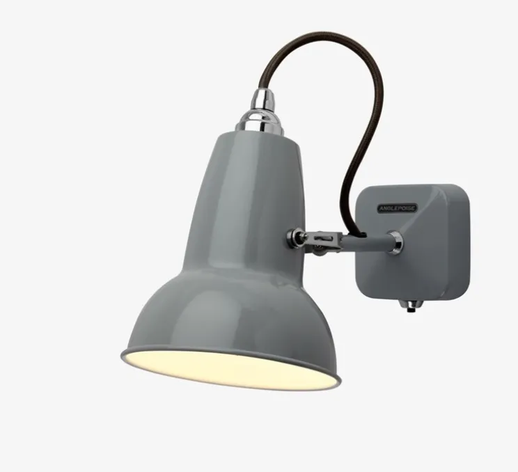 Applique murale, Original 1227 Mini Wall Light, gris, L28cm, H14cm - Anglepoise