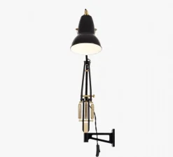 Applique murale, ORIGINAL 1227 BRASS, noir, LED, Ø15cm, H60cm - ANGLEPOISE