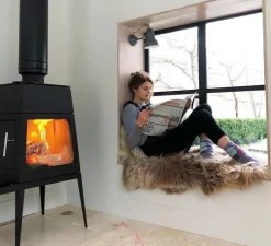 Applique murale, Original 1227, gris et laiton, Ø14cm, H16cm - Anglepoise