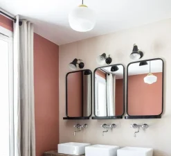 Applique murale, Original 1227, noir et laiton,Ø14cm, H16cm - Anglepoise