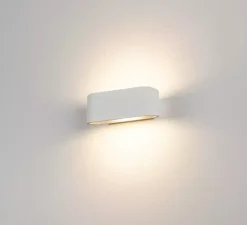 Applique murale, Ossa 180, blanc, Ø18cm, H7cm - SLV