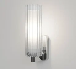 Applique murale, Ottavino wall, chrome poli, IP44, L8,2cm, H26,7cm - Astro