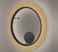 Applique murale ou plafonnier, Roda PF/120, crème, LED, dim, 2700K, 2160 lm, Ø120cm, H9,5-18cm - Bover