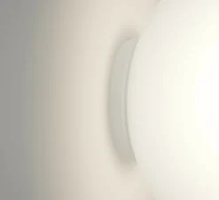 Applique murale ou Plafonnier, Volum 42, blanc brillant, IP54, Ø42cm, H36,7cm - Lodes