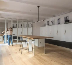 Applique murale ou plafonnier, light.064, noir, Ø25cm, H6,5cm - Zangra