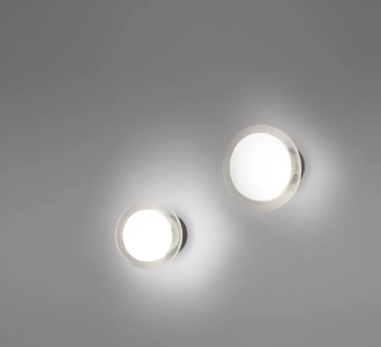 Applique murale ou plafonnier, NABILA-552.41, laiton, noir, Ø12cm, P13m - Tooy