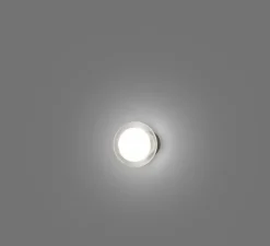 Applique murale ou plafonnier, NABILA-552.41, laiton, noir, Ø12cm, P13m - Tooy