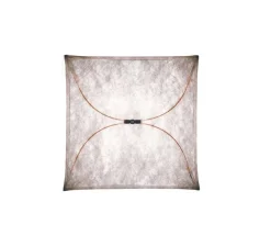 Applique murale ou plafonnier, Ariette 2, blanc, L100cm, H100cm - Flos