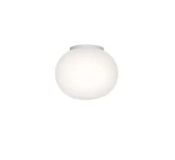 Applique murale ou plafonnier, Flos Mini Glo Ball, blanc,IP44, Ø11,2cm, P8,5cm - FLOS