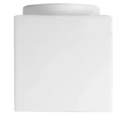 Applique murale ou plafonnier, light.o.120.w.002, blanc, L18,4cm, H20cm - Zangra