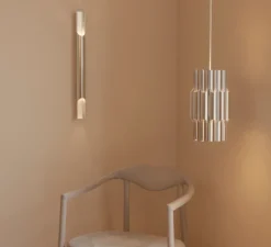 Applique murale, Pan 50, aluminium, L6,6cm, H60cm - lyfa