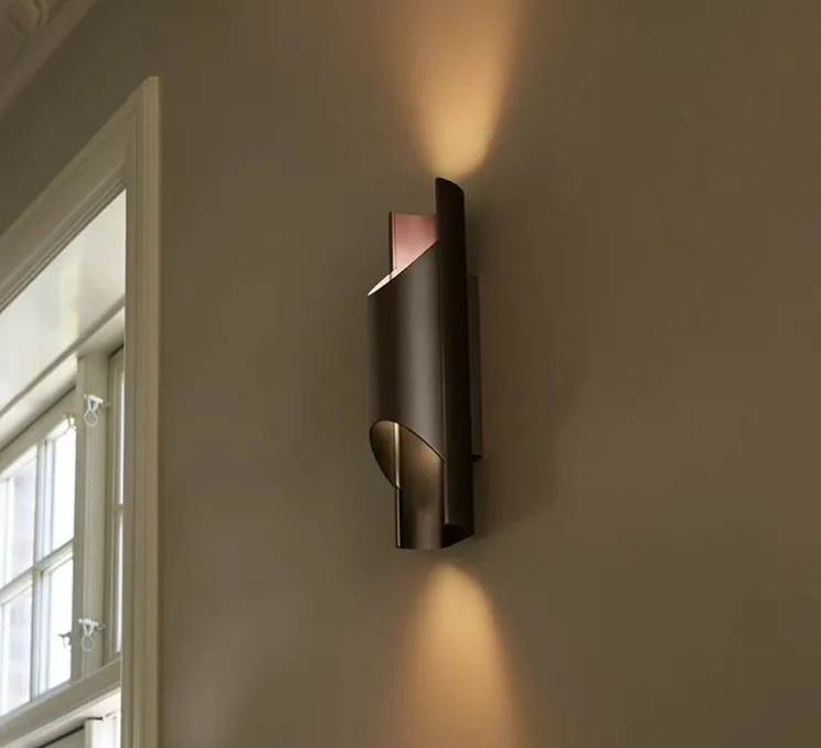 Applique murale, Pan 95, bronze, L9,5cm, H36cm - Lyfa