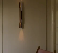 Applique murale, Pan 50, bronze, L5cm, H60cm - Lyfa