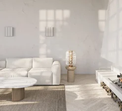 Applique murale, Panel, blanc, L30cm, H30cm - Gong