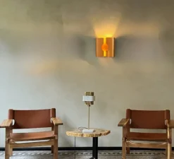 Applique murale, Panel, laiton, L30cm, H30cm - Gong