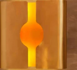 Applique murale, Panel, laiton, L30cm, H30cm - Gong